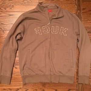 FCUK | Men’s Medium Brown Full Zip Sweatshirt